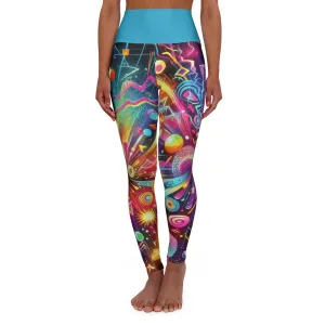 80s High Waisted Yoga Leggings