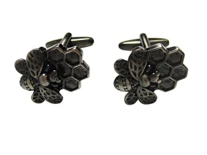 Bee and Bee Hive Cufflinks