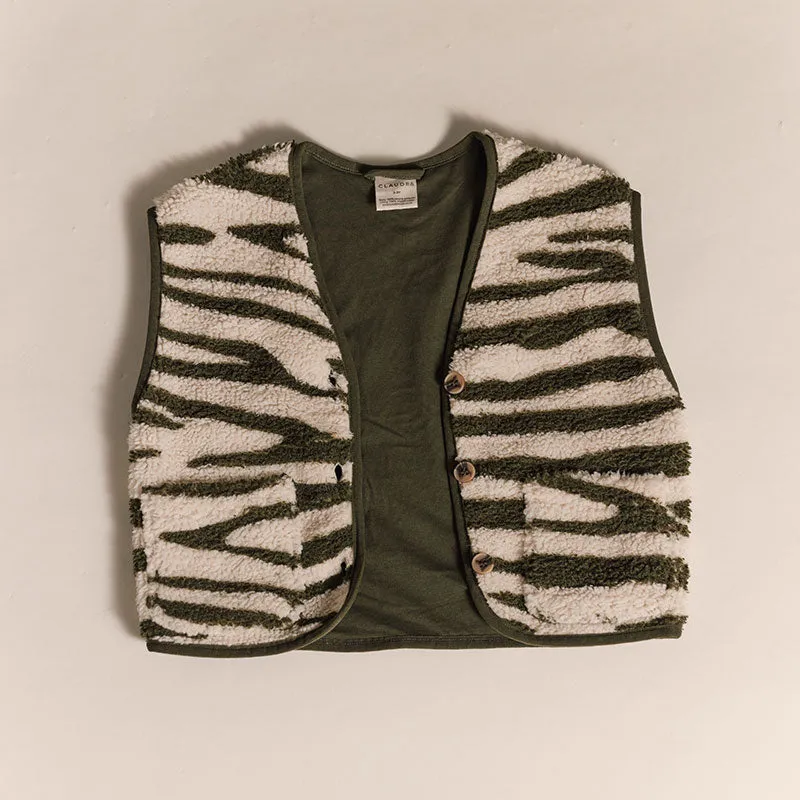 Claude & Co - Alma borg gilet - Zebra