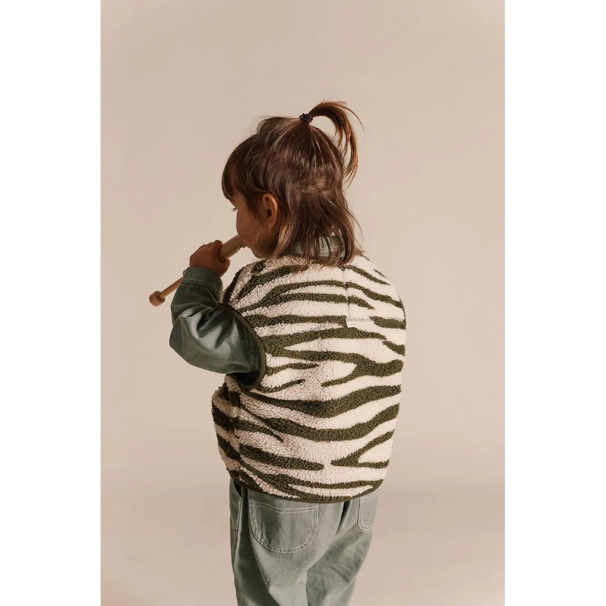 Claude & Co - Alma borg gilet - Zebra