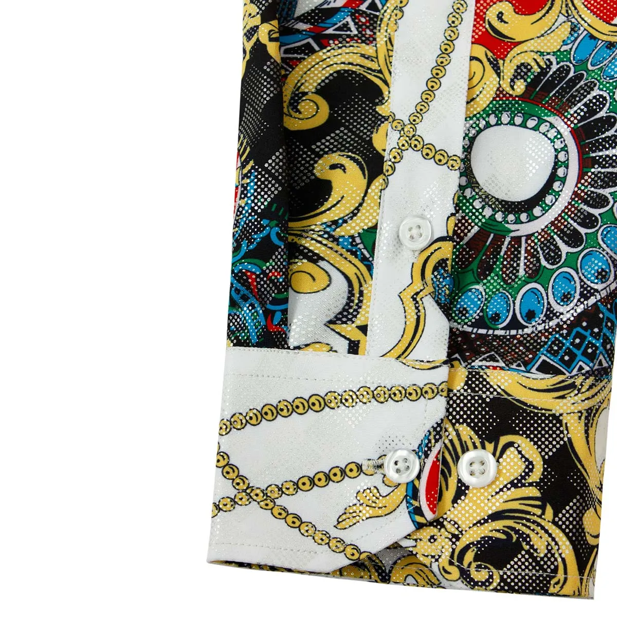 Colorful Enamel Dress Shirt