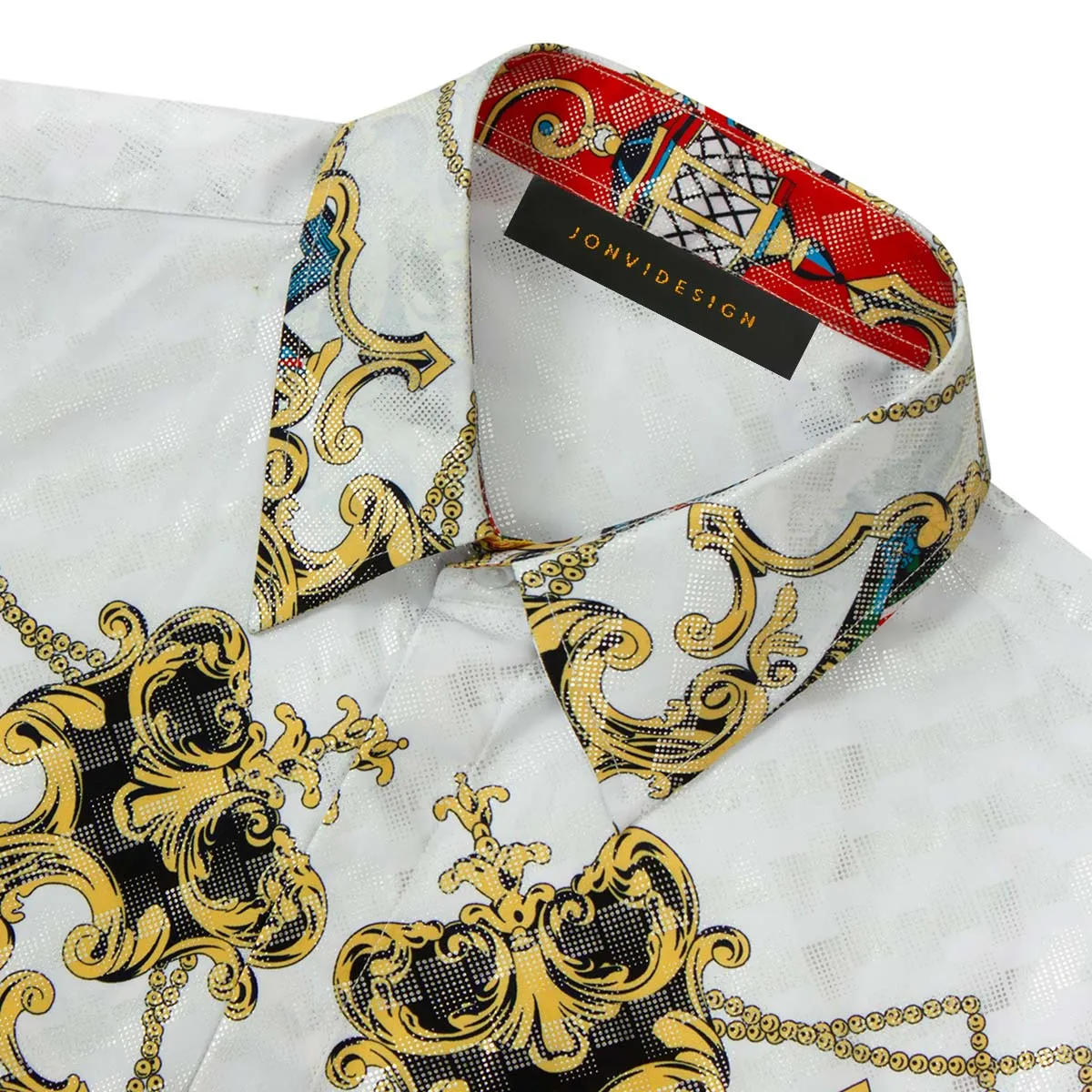 Colorful Enamel Dress Shirt