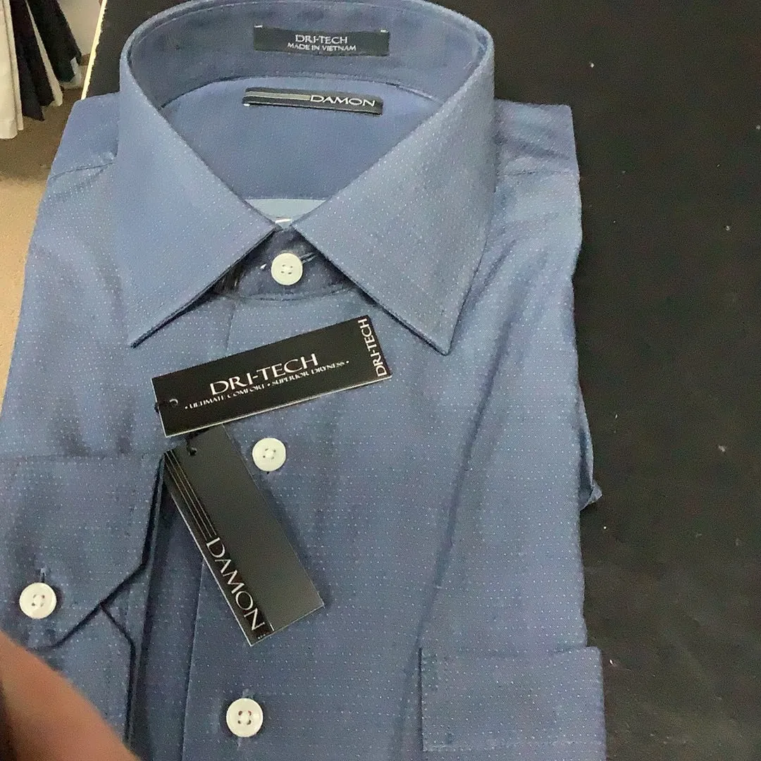 Damon Blue Dress Shirt