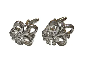 Detailed Fleur de Lys Cufflinks