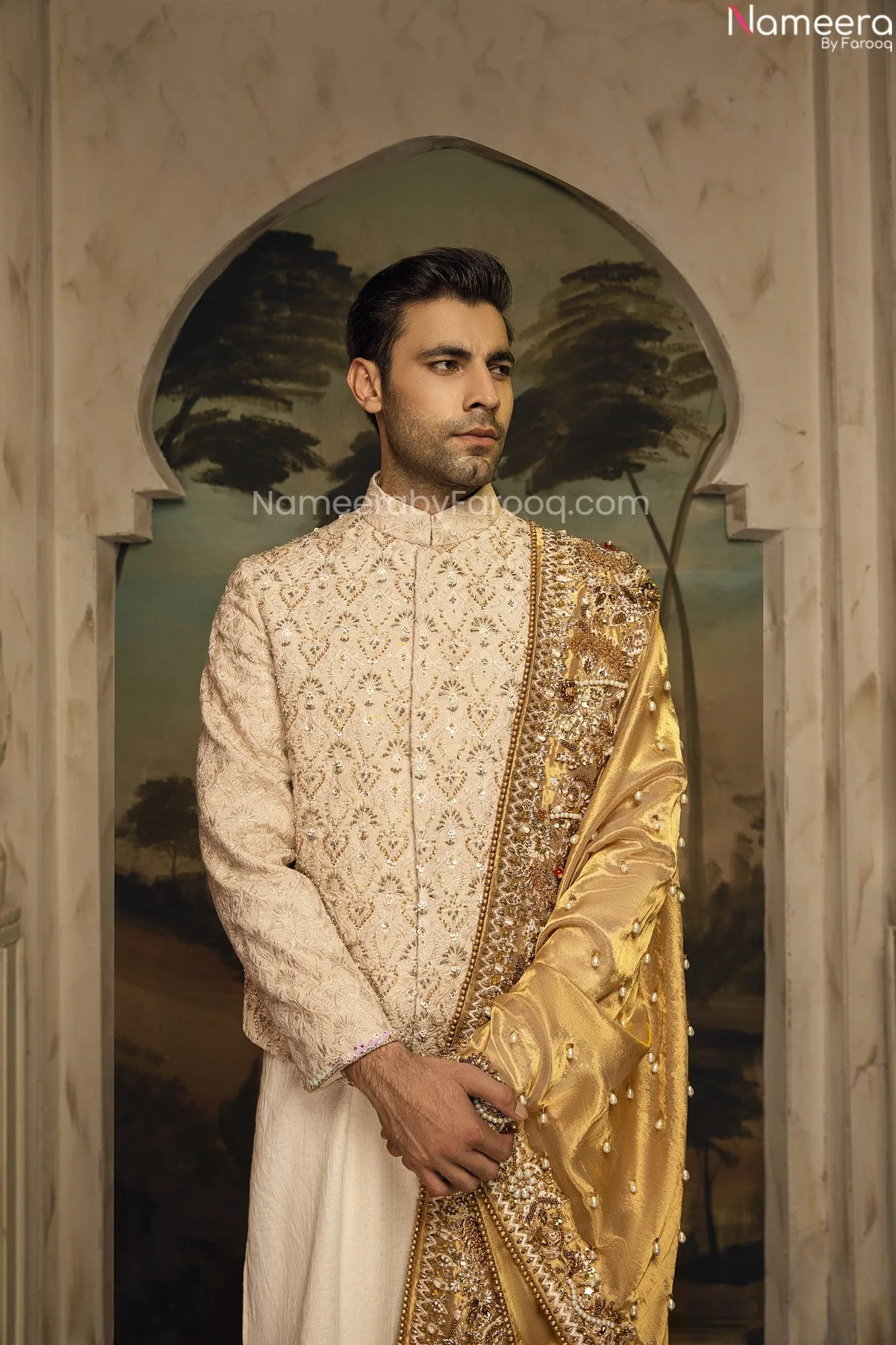 Embellished Grooms Sherwani for Wedding Wear #GN27