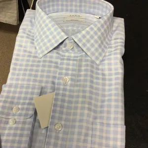Enro Non Iron Blue Dress Shirt