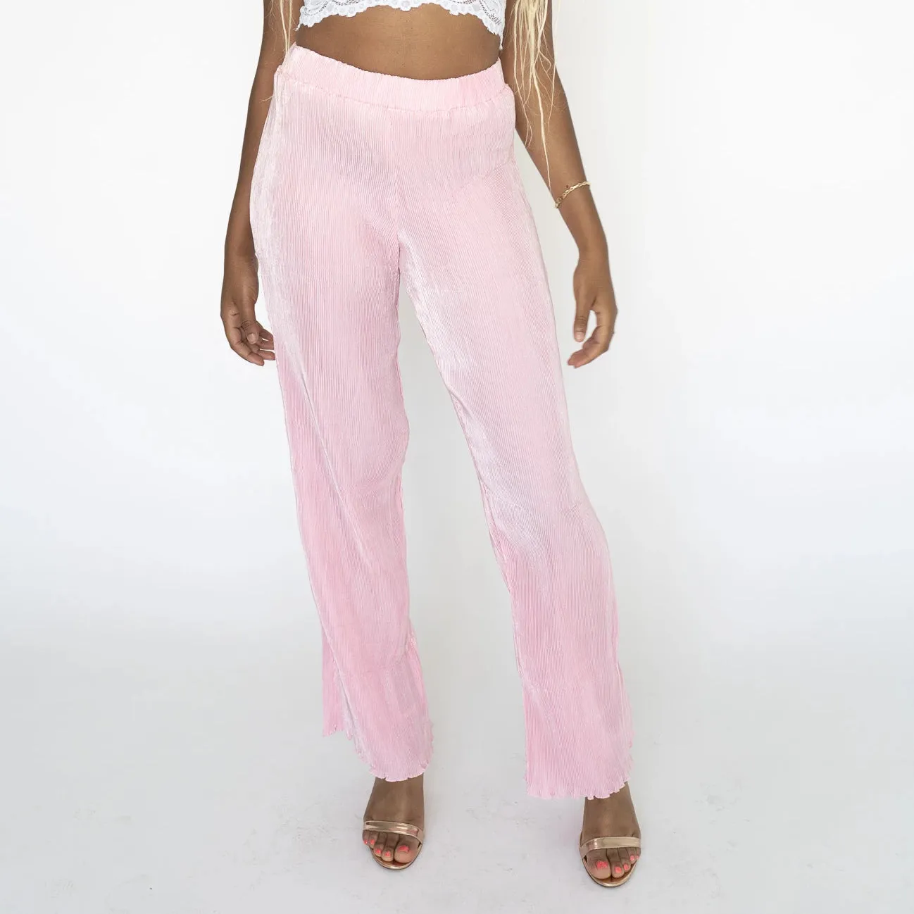 Fancy Straight-leg Trousers