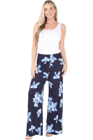 Floral Print Palazzo Trouser
