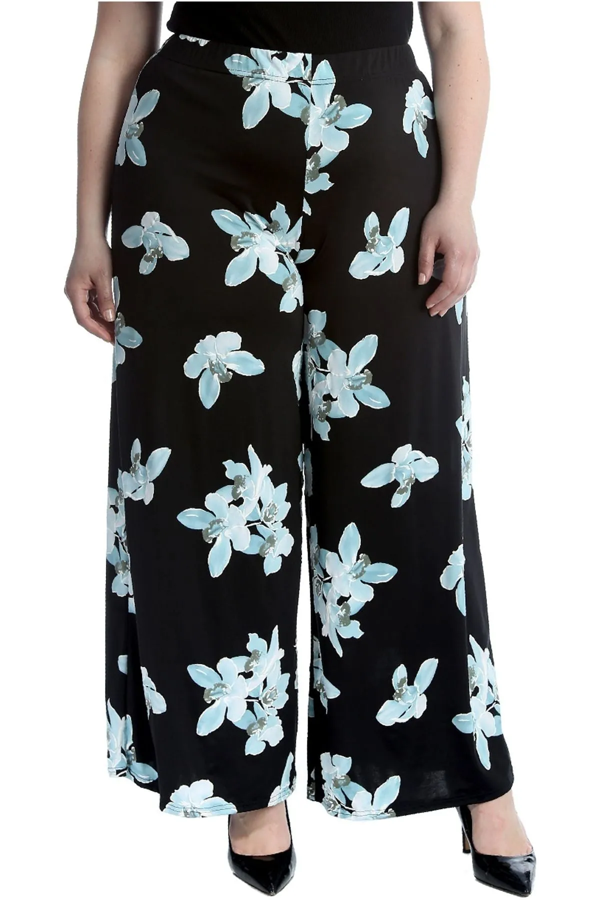 Floral Print Palazzo Trouser