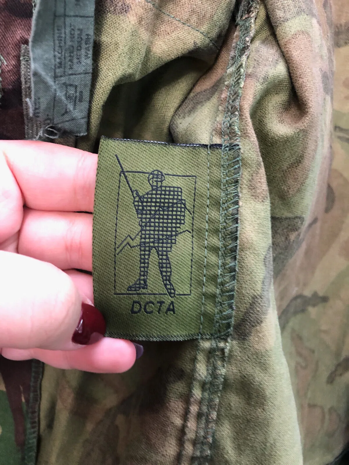 Genuine British Army Camouflage DPM Jacket - Size 160/96