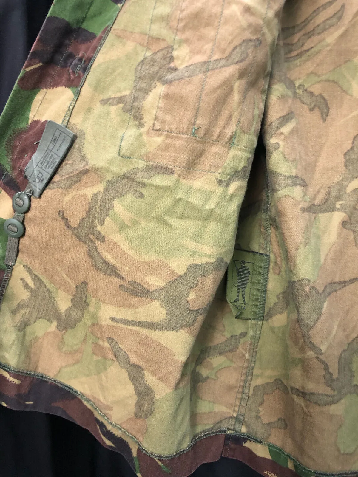 Genuine British Army Camouflage DPM Jacket - Size 160/96