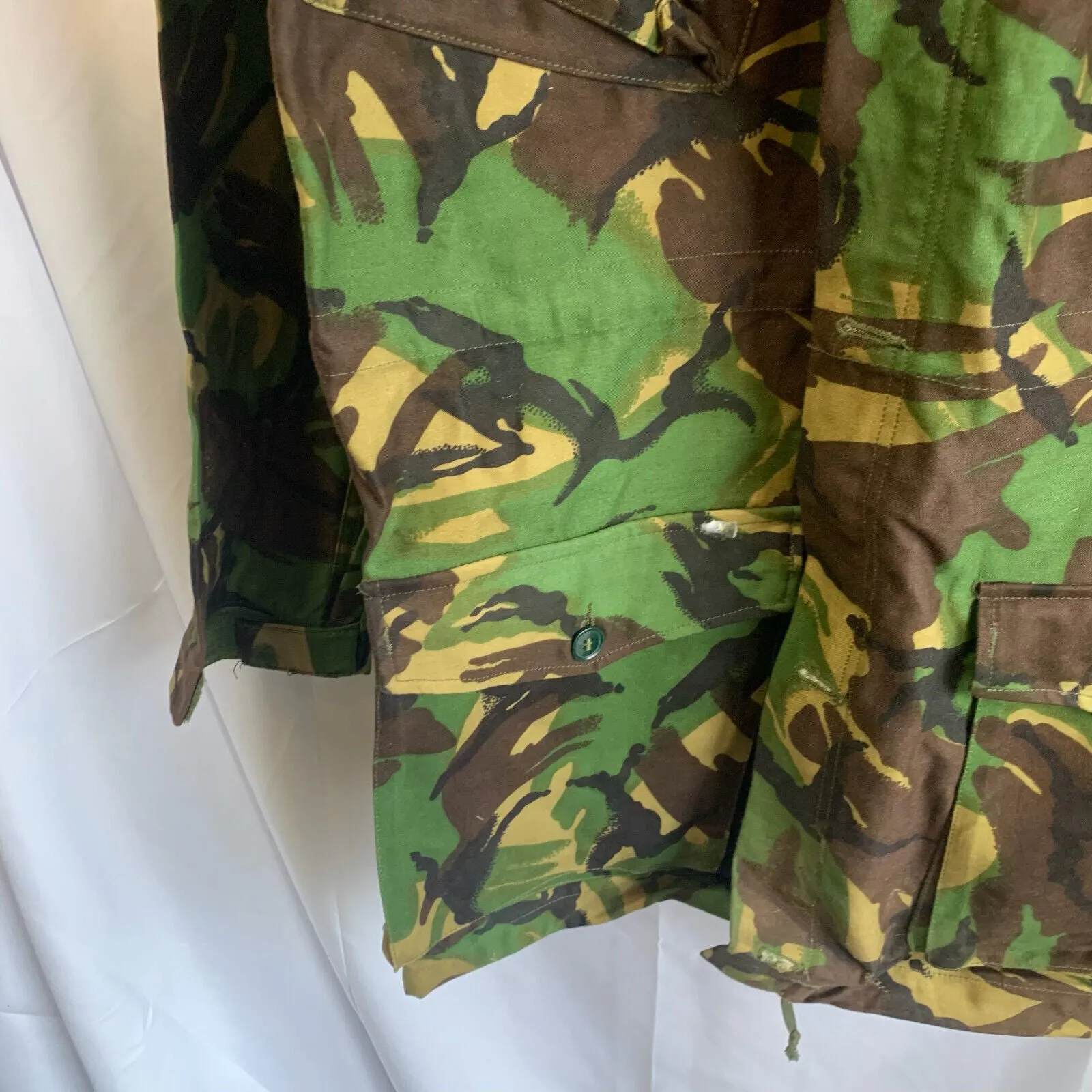 Genuine British Army Jungle DPM Camouflage Smock Combat Jacket - Size 190/104