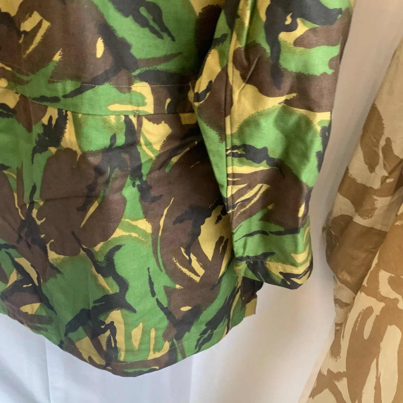 Genuine British Army Jungle DPM Camouflage Smock Combat Jacket - Size 190/104