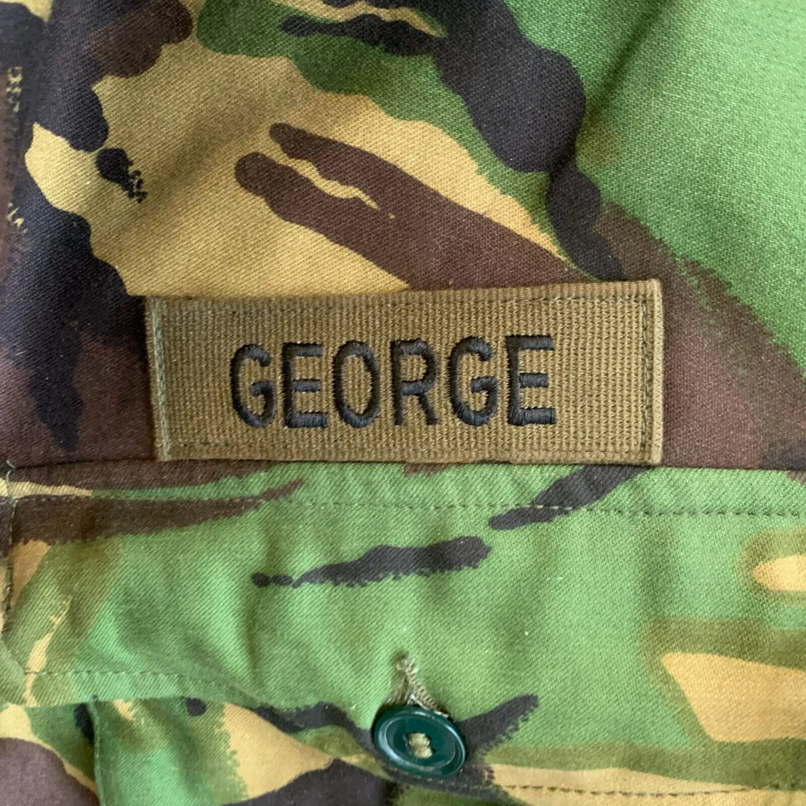 Genuine British Army Jungle DPM Camouflage Smock Combat Jacket - Size 190/104