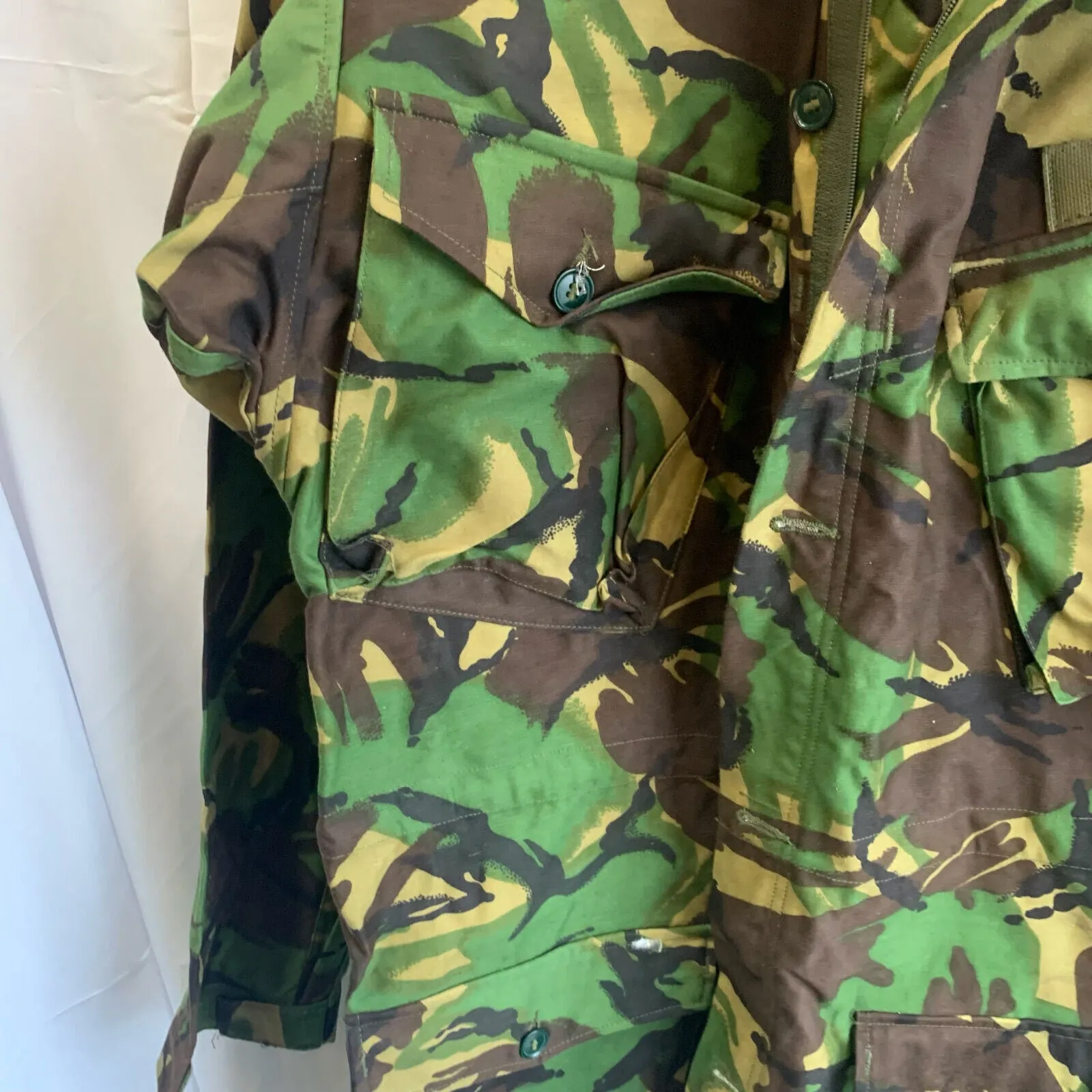Genuine British Army Jungle DPM Camouflage Smock Combat Jacket - Size 190/104