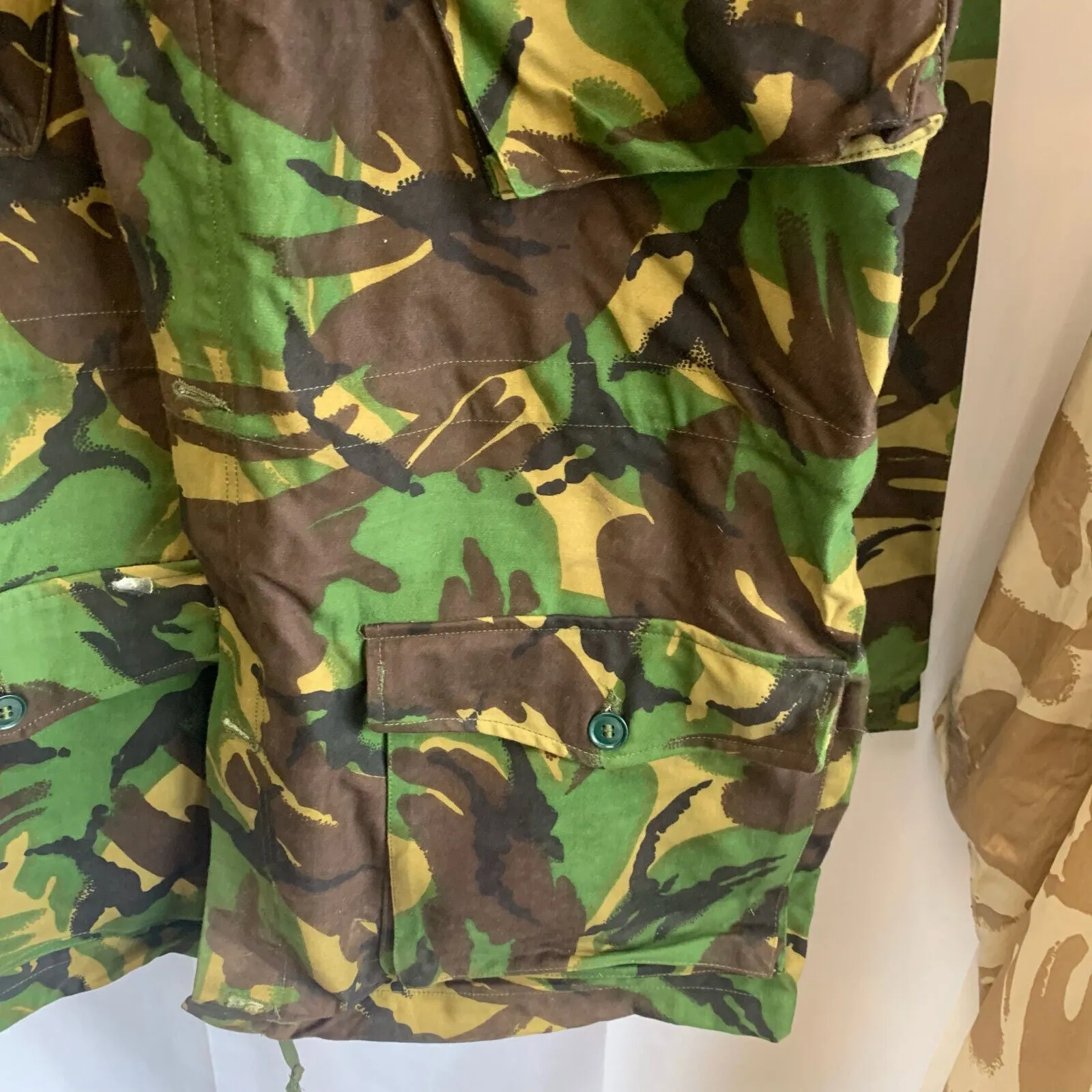 Genuine British Army Jungle DPM Camouflage Smock Combat Jacket - Size 190/104