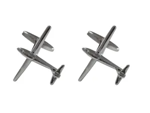 Gliding Glider Plane Cufflinks