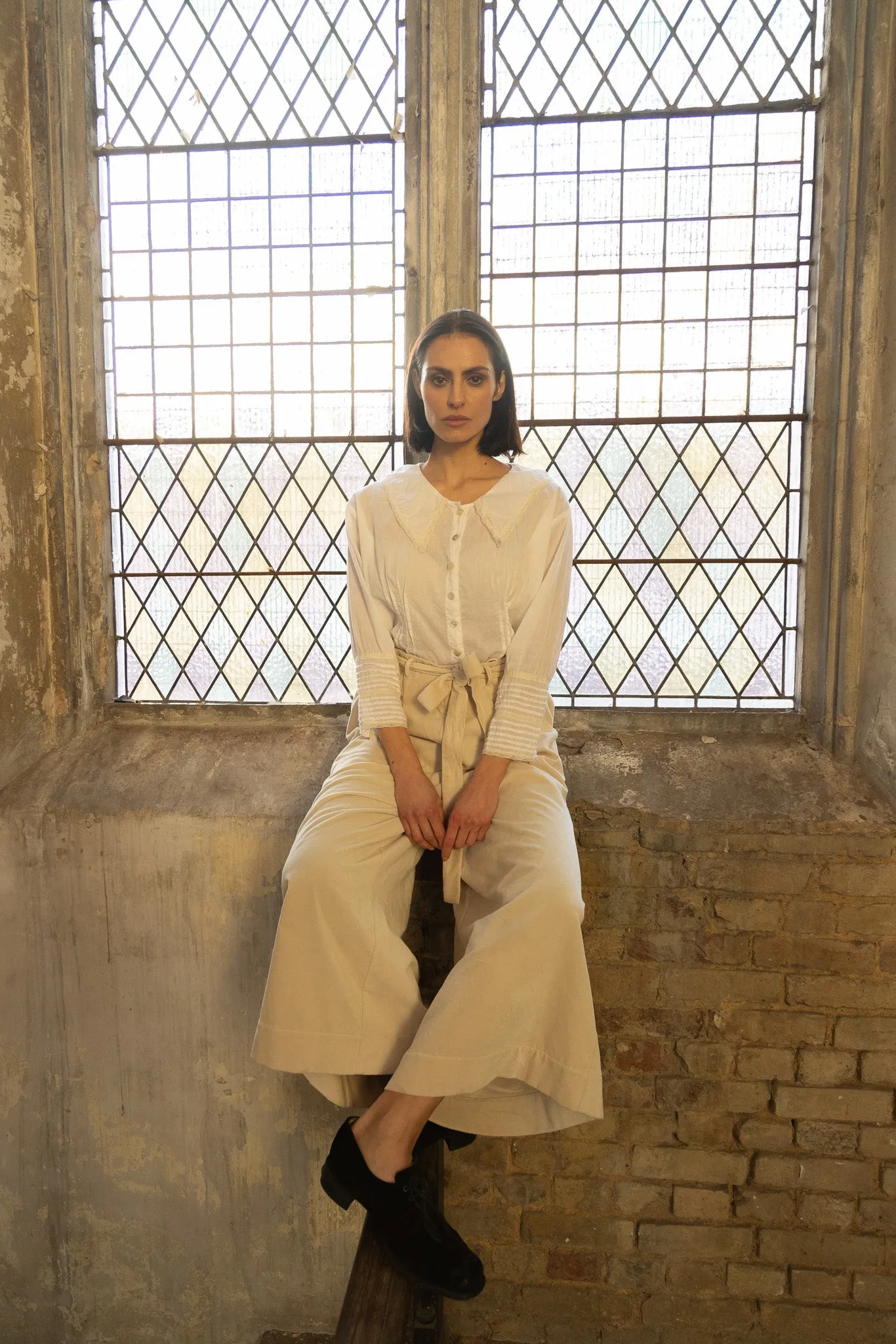 Harriet Trouser - Cotton Velvet