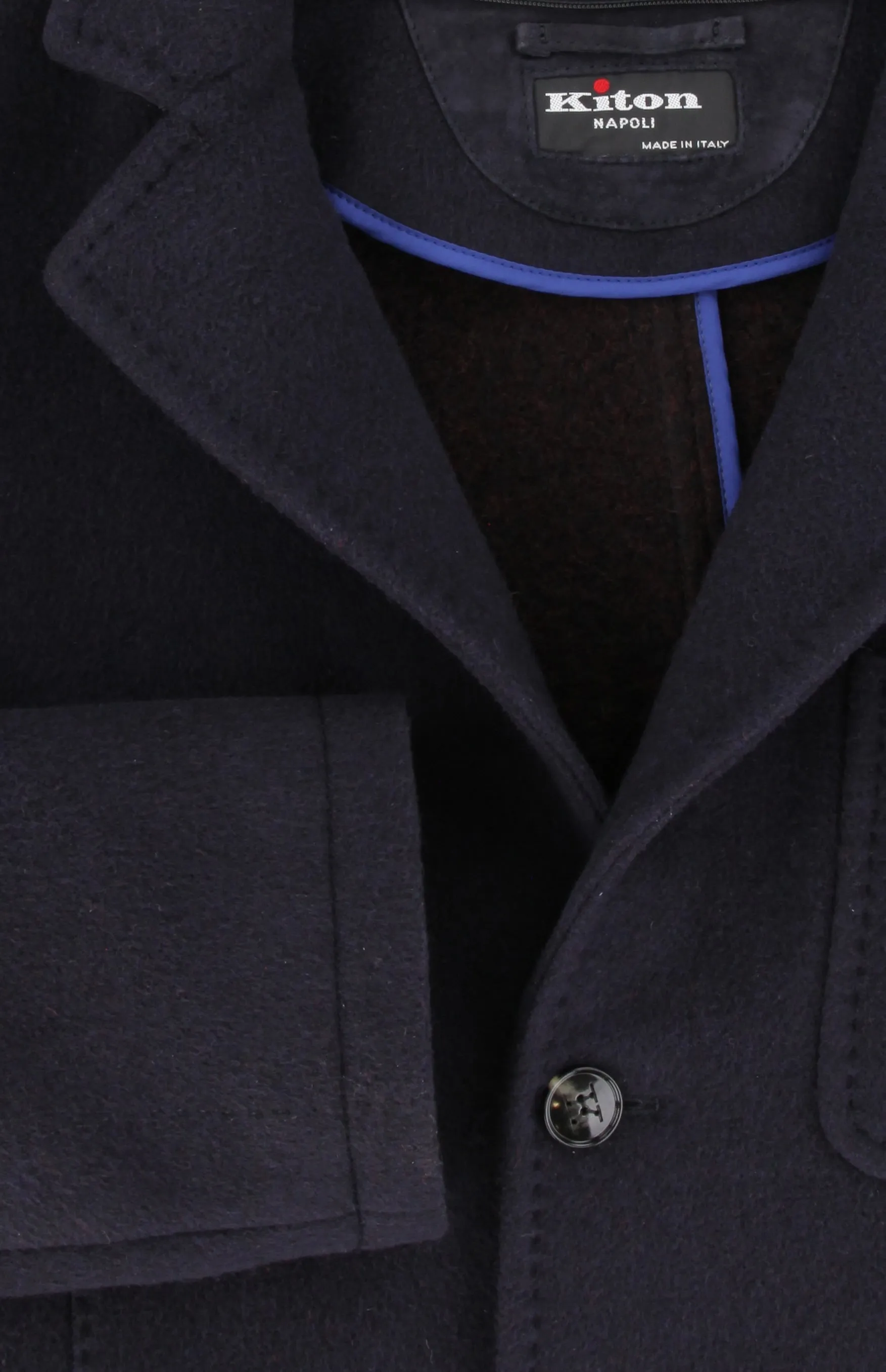 Kiton Dark Blue Coat