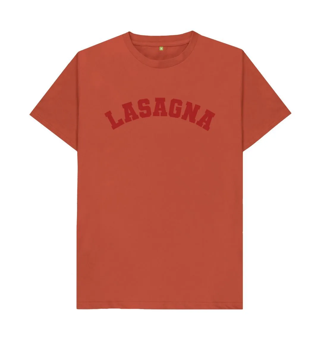 Lasagna varsity t-shirt