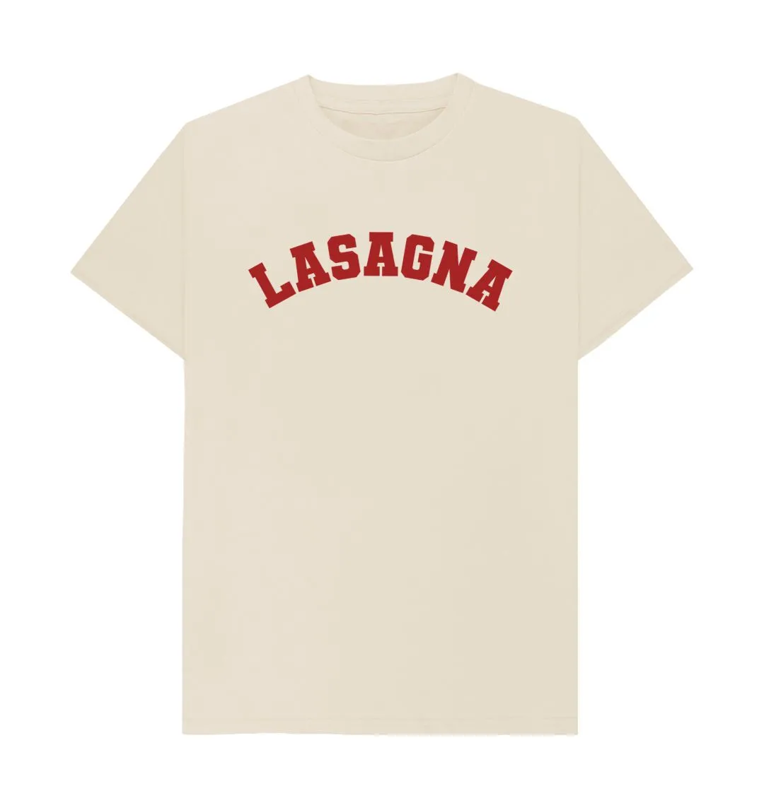Lasagna varsity t-shirt