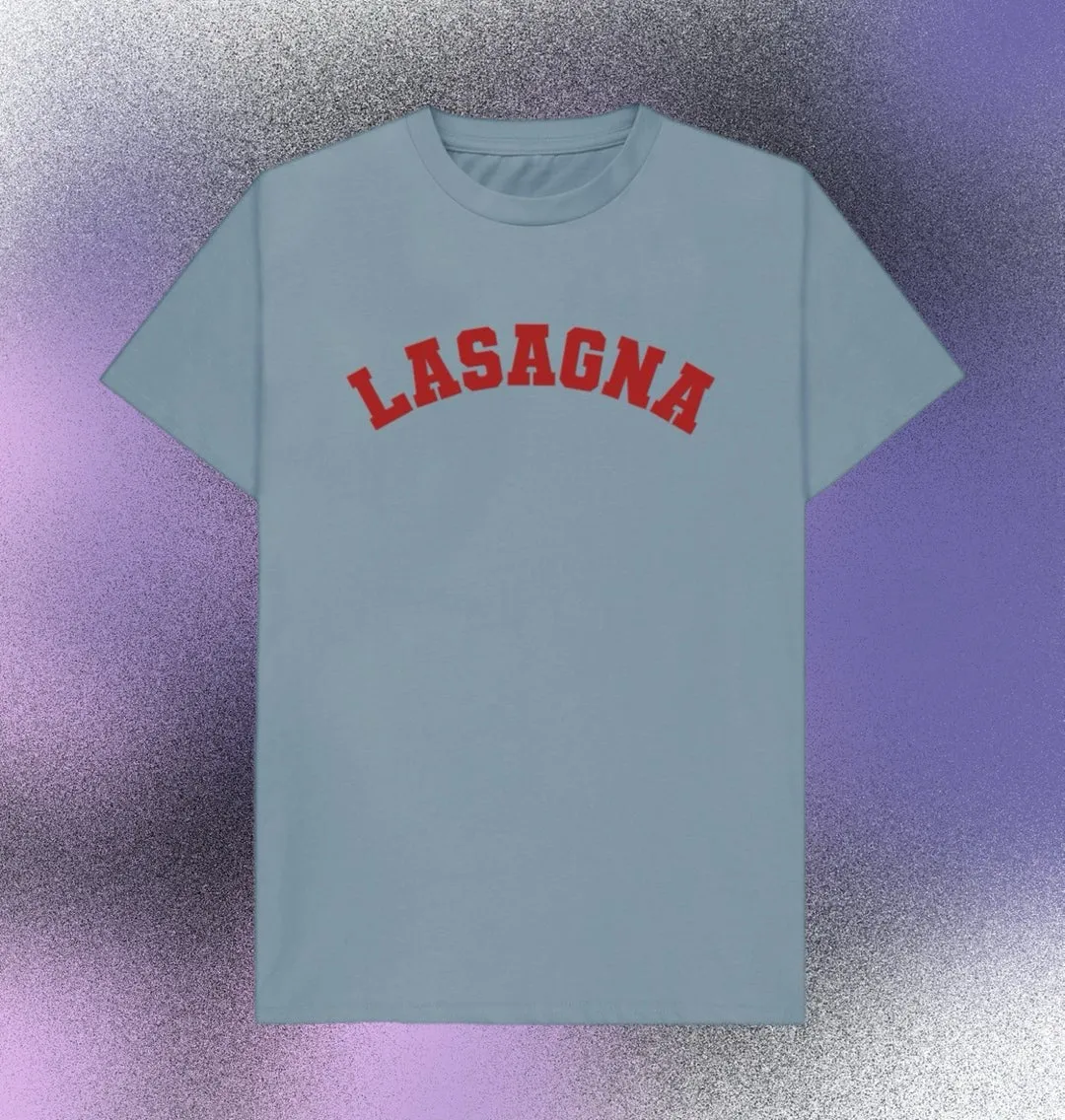 Lasagna varsity t-shirt