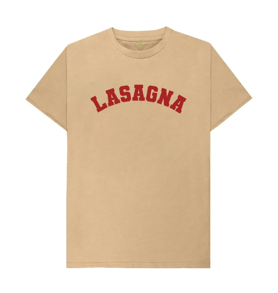 Lasagna varsity t-shirt