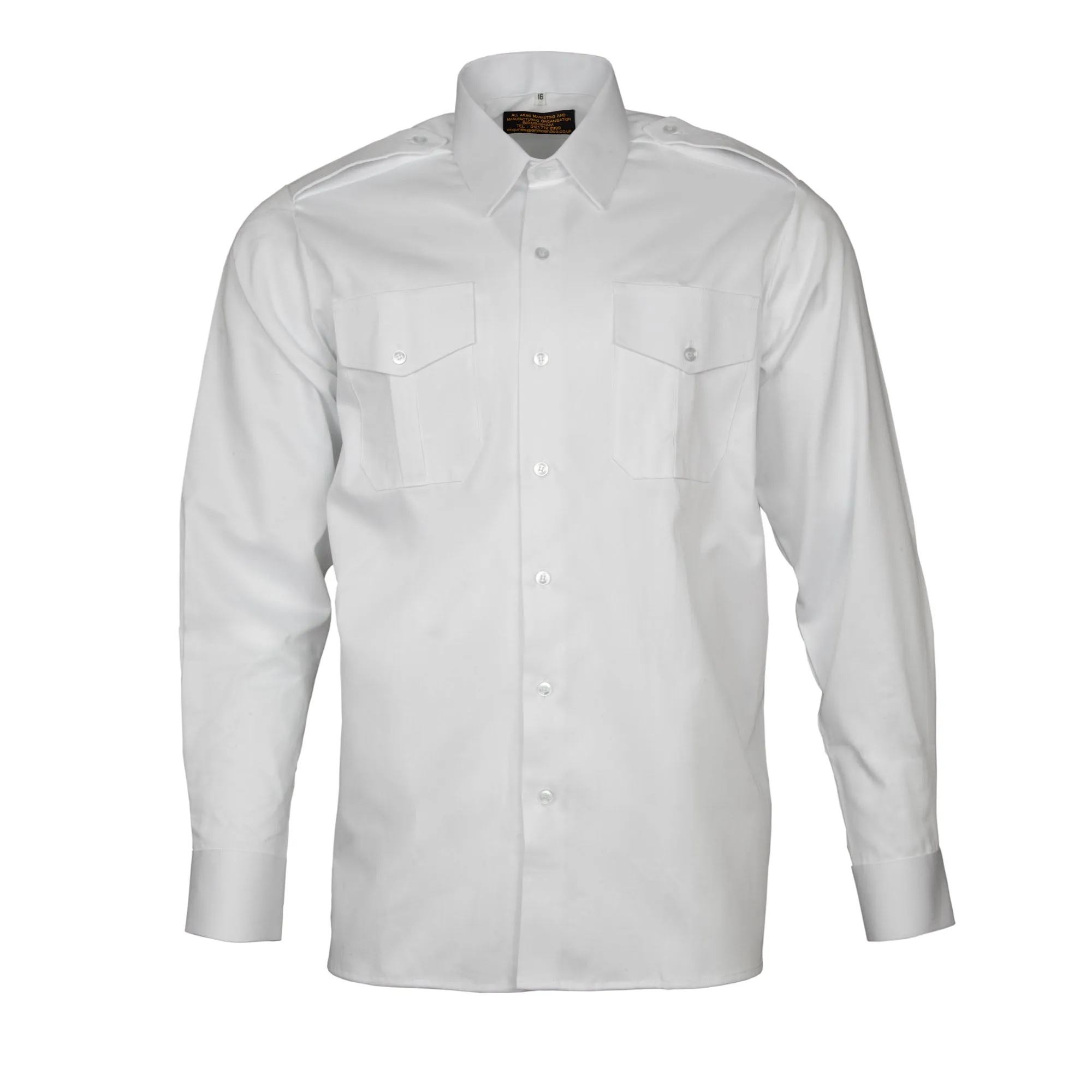 Male Officers White Shirt