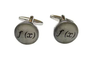 Mathematical Function of X Cufflinks