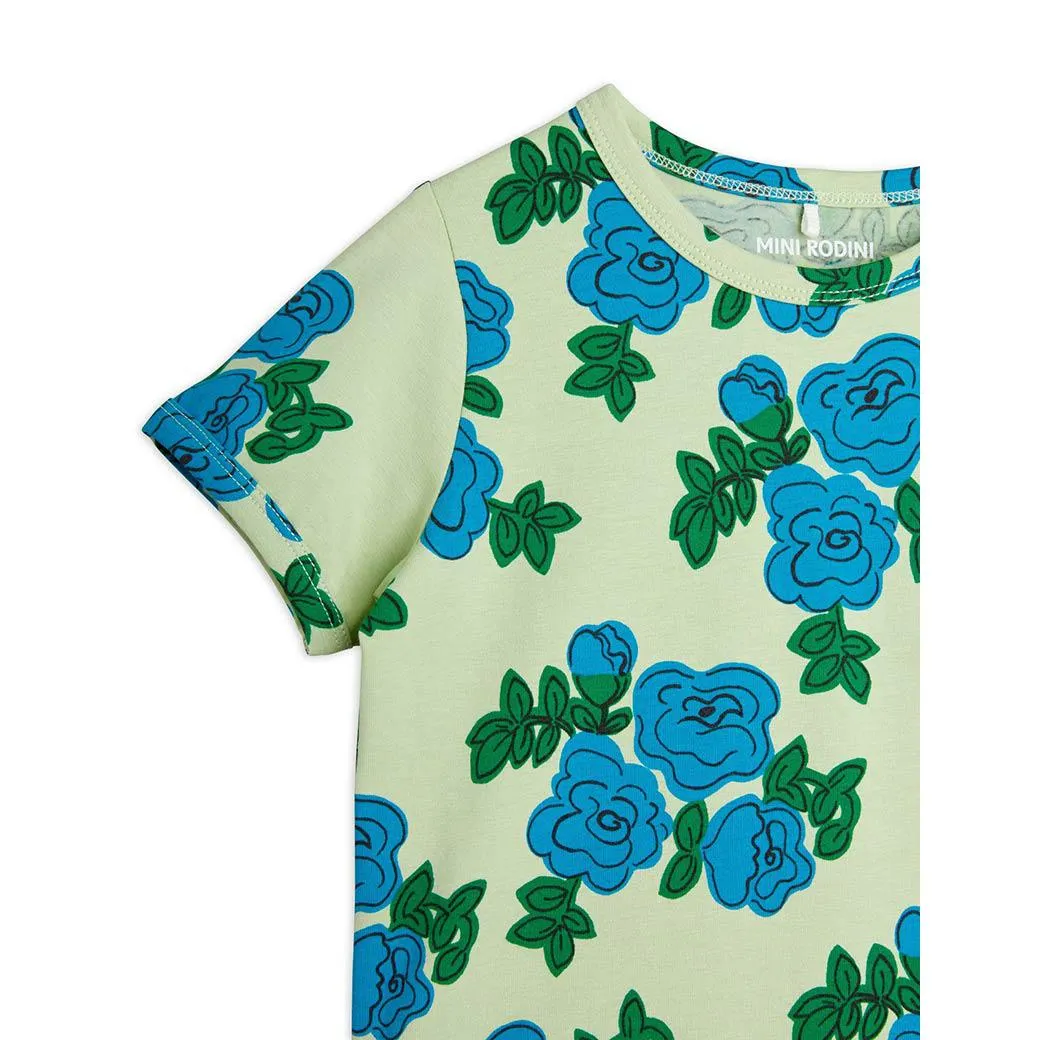 Mini Rodini - Blue Roses T-shirt