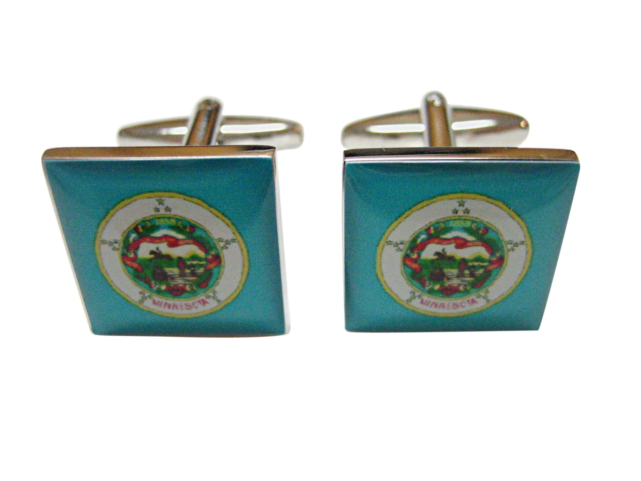 Minnesota State Flag Cufflinks