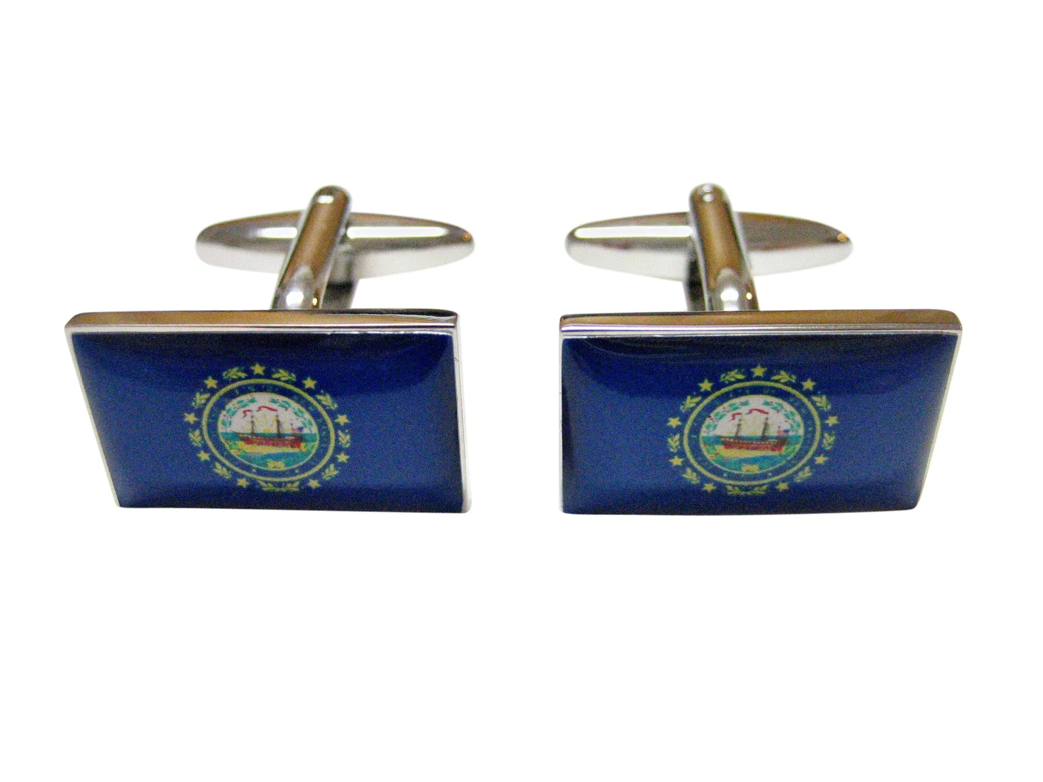New Hampshire State Flag Cufflinks