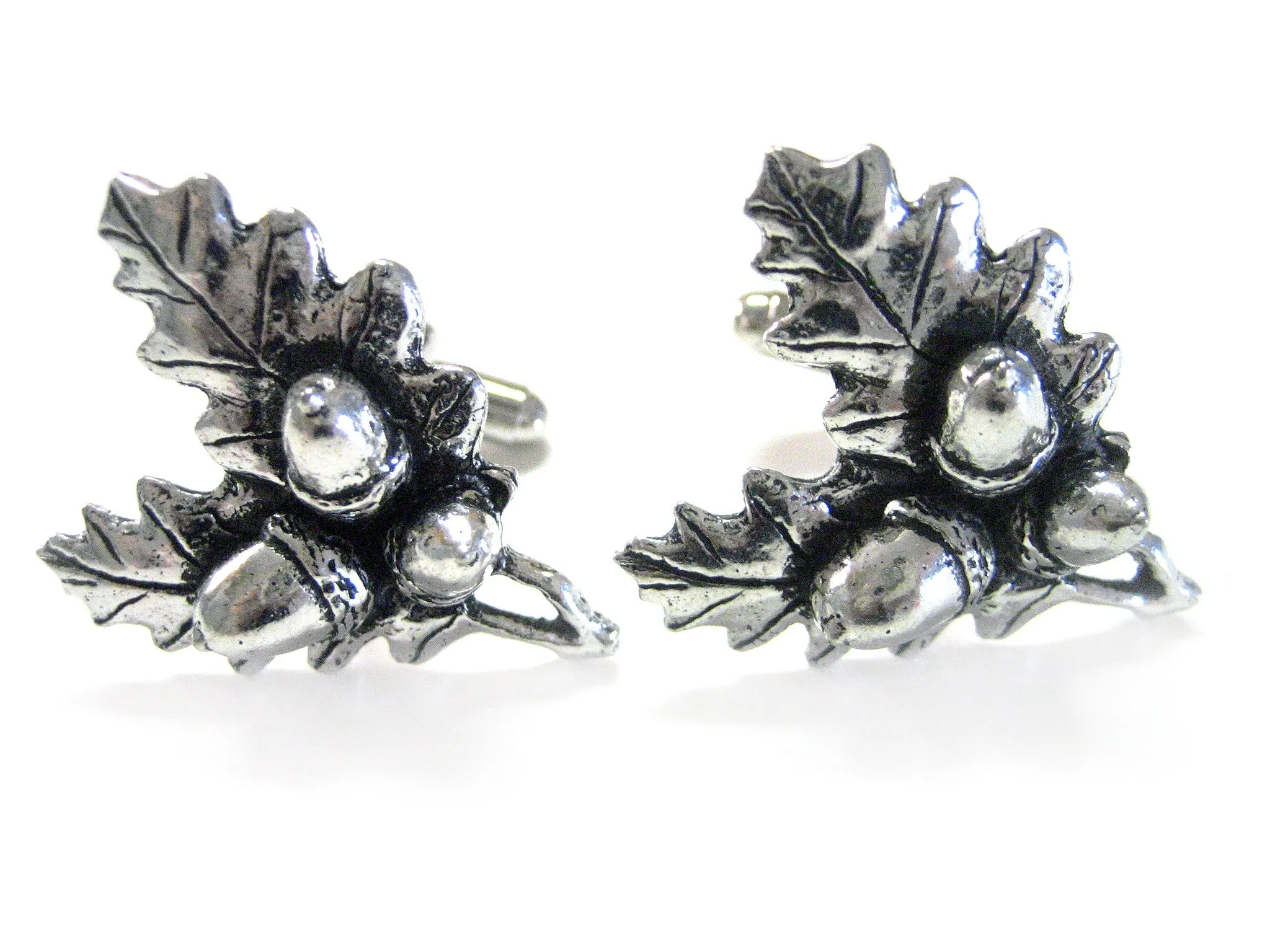 Oak Tree Leaf Cufflinks