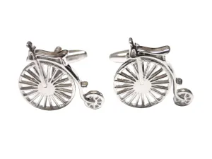 Penny Farthing Retro Bicycle Cufflinks