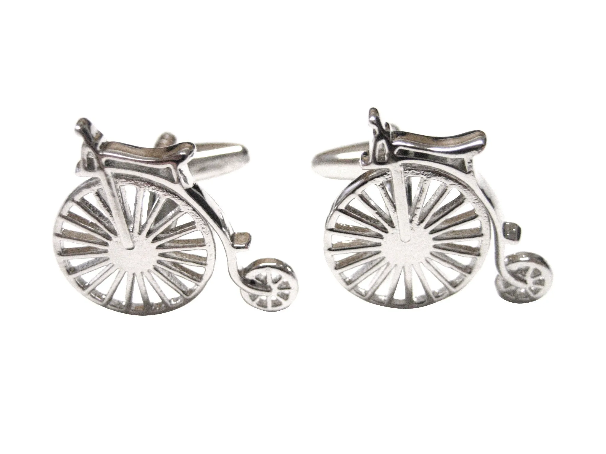 Penny Farthing Retro Bicycle Cufflinks