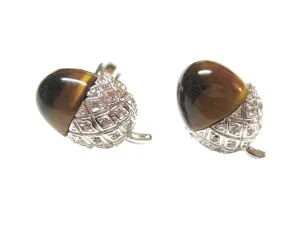 Religious Acorn Cufflinks