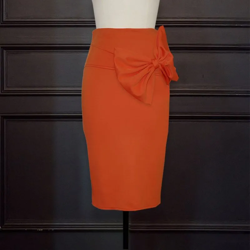 Schoensten Elegant High Waist Bodycon Skirt