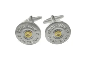 Shot Gun Shell Design Cufflinks