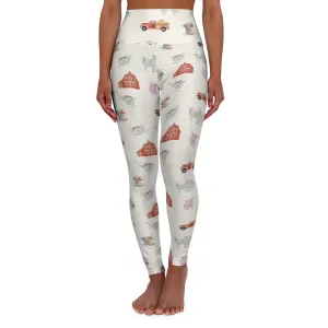 Some Pig High Waisted Yoga Leggings