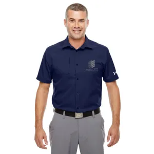 Under Armour Mens Ultimate Short Sleeve Buttondown Shirt