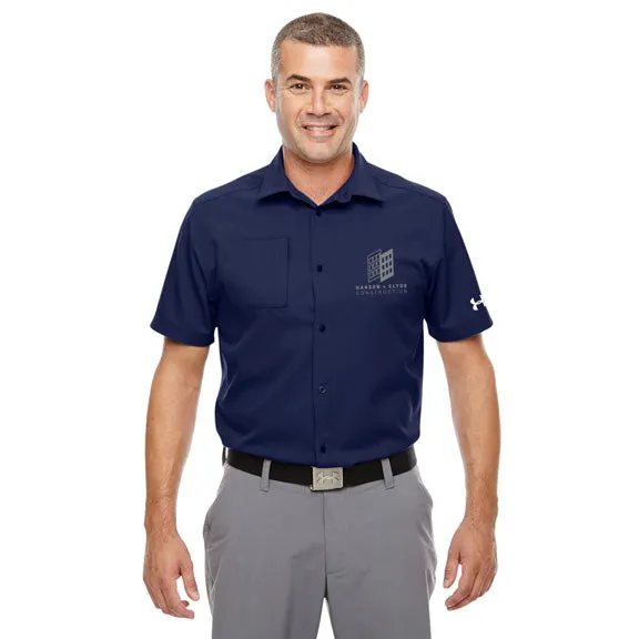 Under Armour Mens Ultimate Short Sleeve Buttondown Shirt