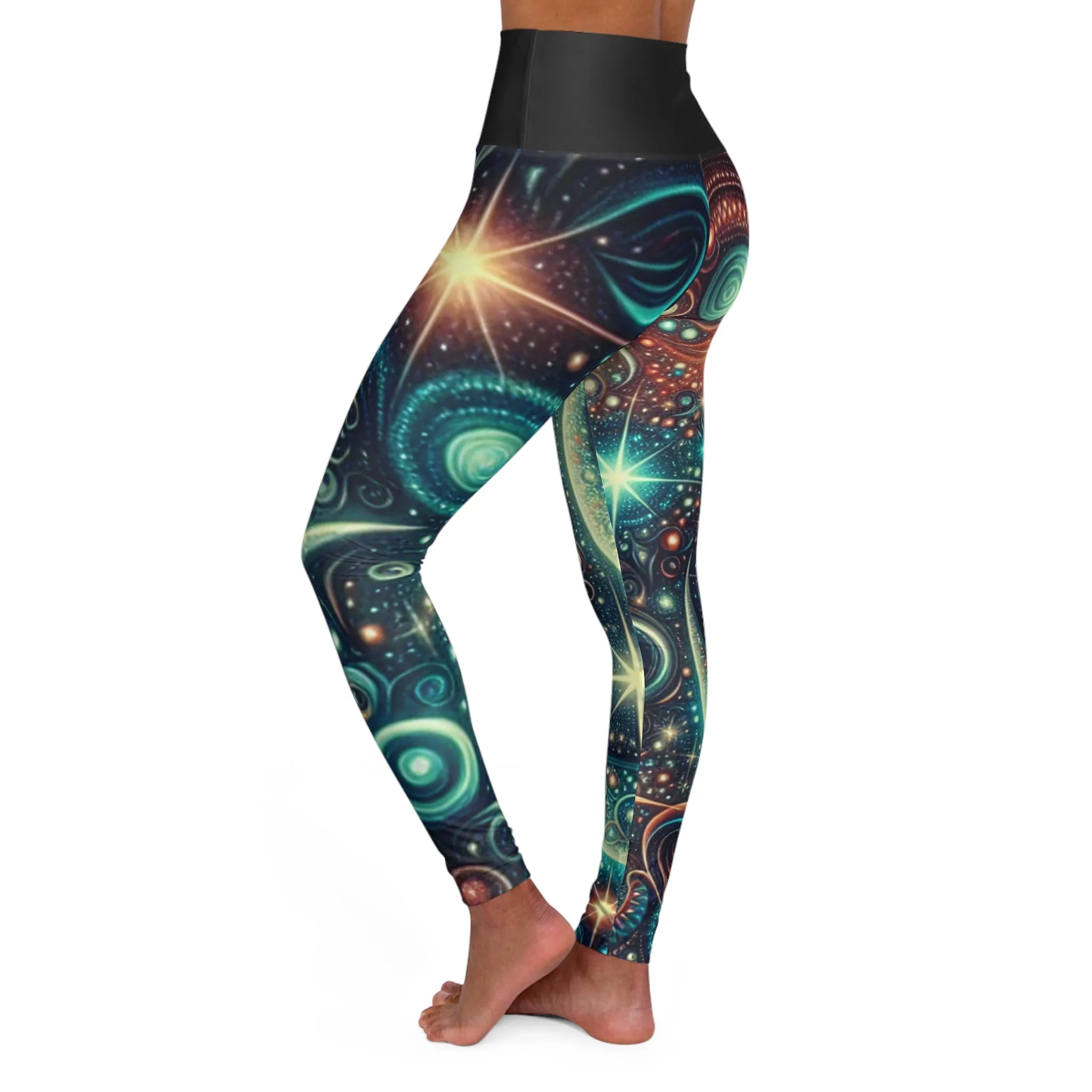 Universe High Waisted Yoga Leggings