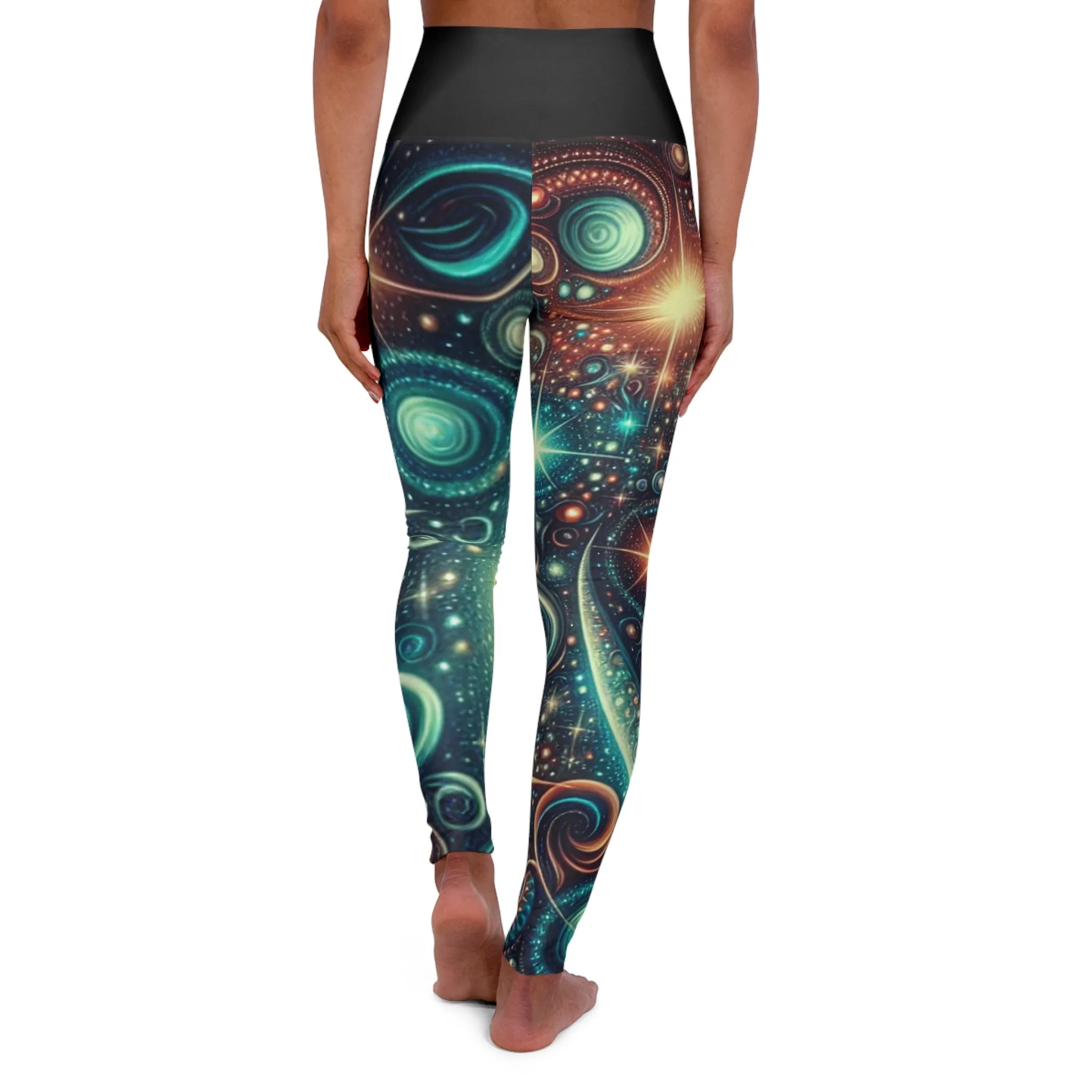 Universe High Waisted Yoga Leggings