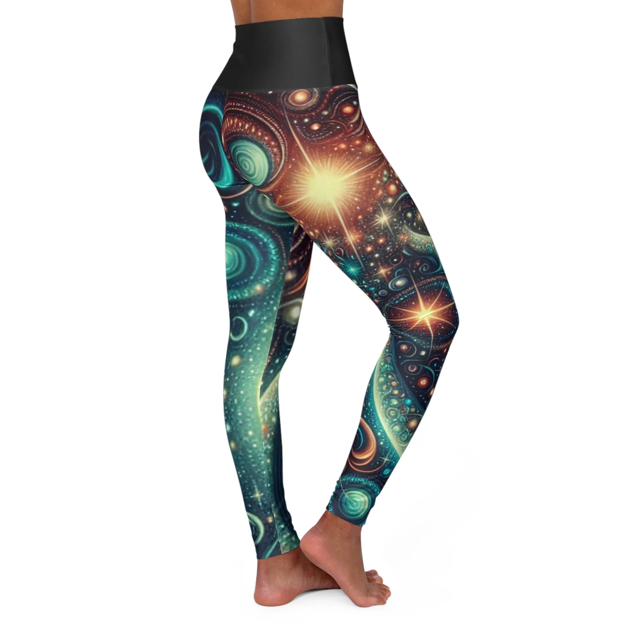 Universe High Waisted Yoga Leggings