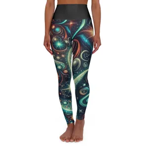 Universe High Waisted Yoga Leggings