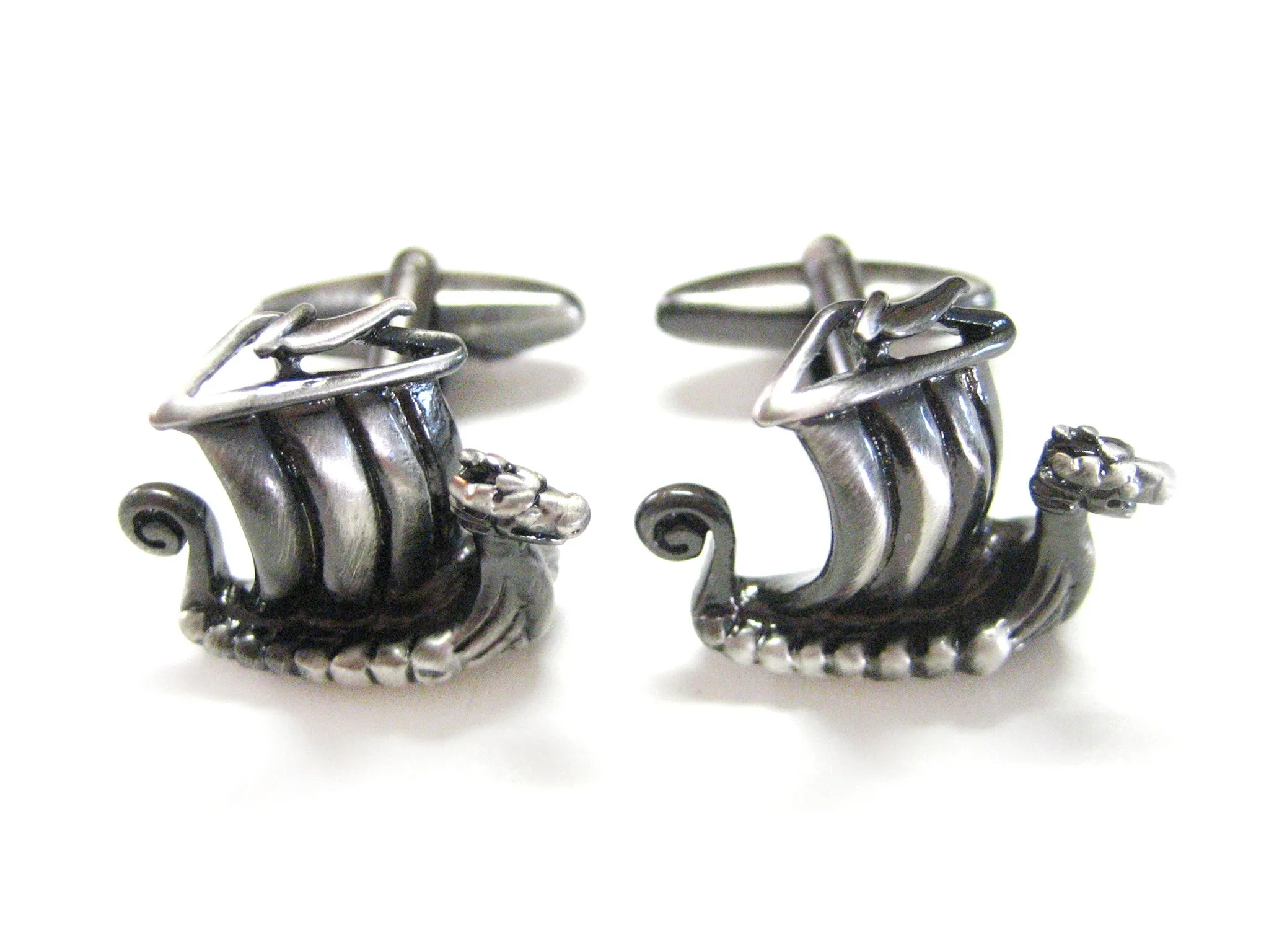 Viking Boat Cufflinks