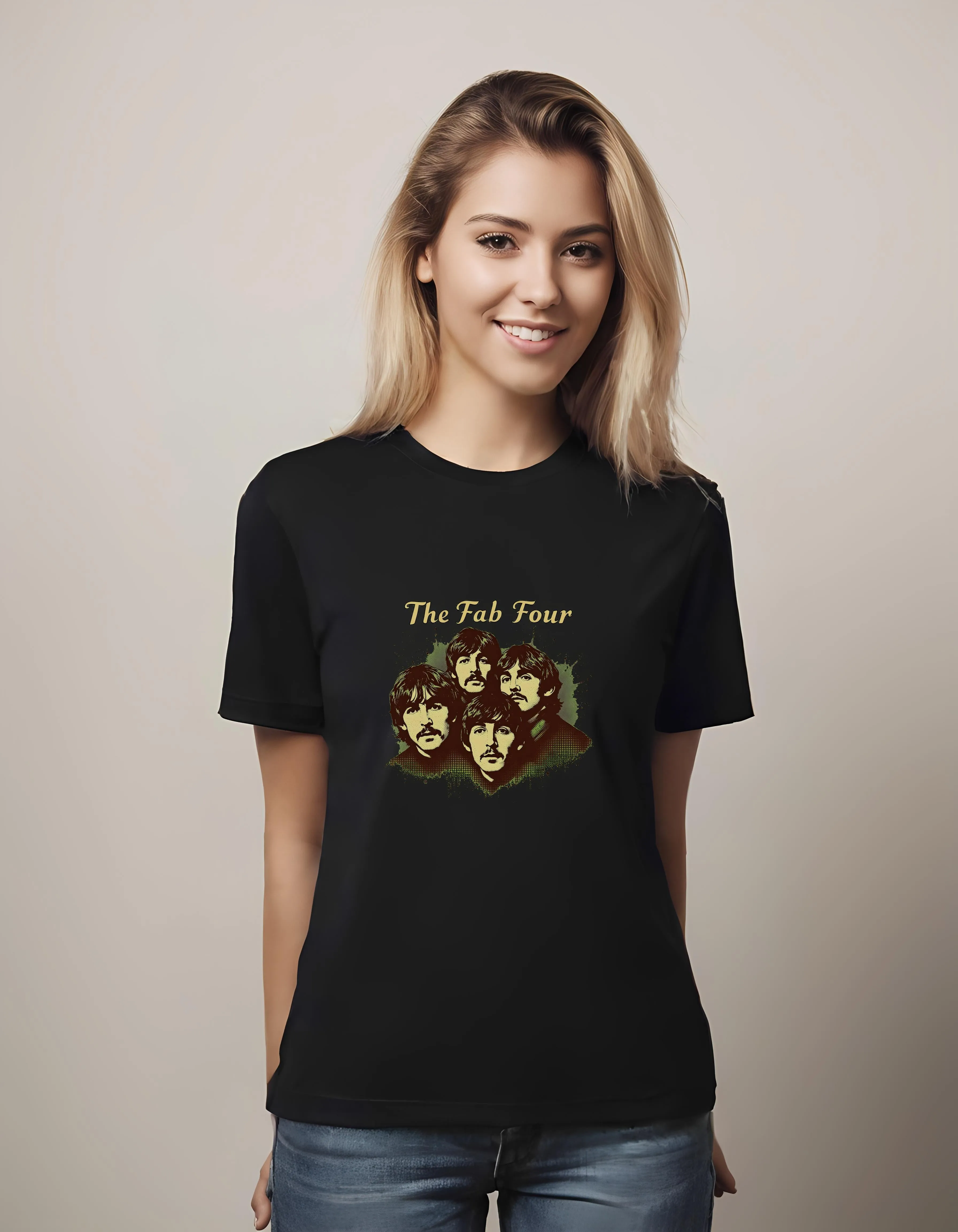 Vintage Beatles Nostalgia Graphic | Classic T-Shirt (Unisex)
