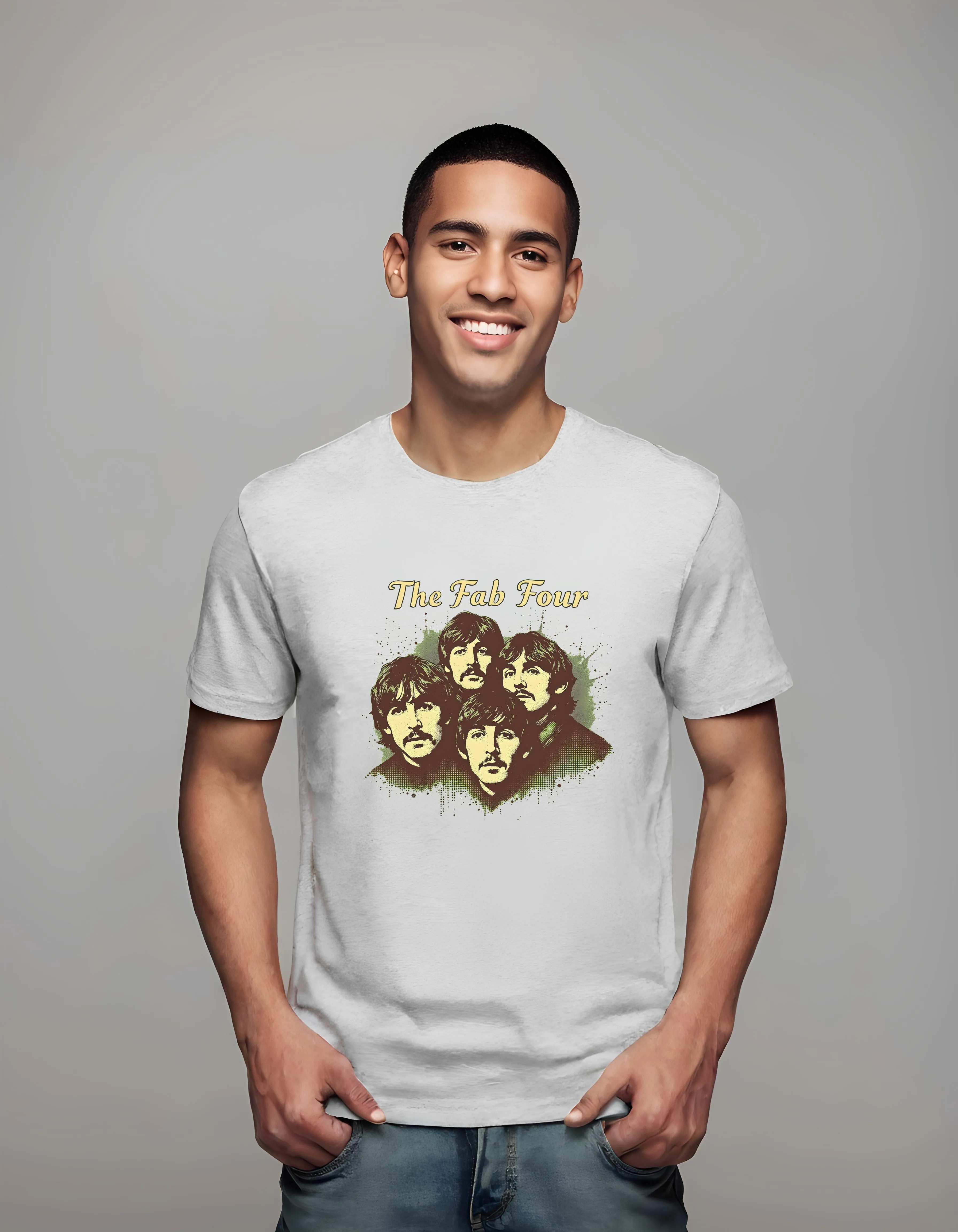 Vintage Beatles Nostalgia Graphic | Classic T-Shirt (Unisex)